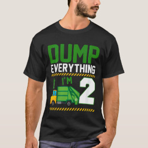 Kinder Niedlich Dump Alles, was ich bin 2 Jahre al T-Shirt