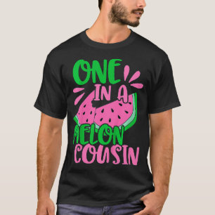 Kinder Niedlich eins im Melon Cousin Wassermelone T-Shirt