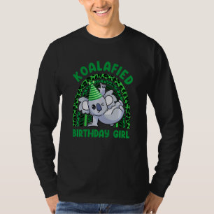 Kinder Niedlich Koalafied Birthday Girls Koala Bea T-Shirt