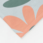 Kinder Niedlich Ladybug Polka dot Daisy Blume Patt Fleecedecke (Ecke)