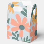 Kinder Niedlich Ladybug Polka dot Daisy Blume Patt Geschenkschachtel (Geöffnet)