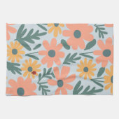 Kinder Niedlich Ladybug Polka dot Daisy Blume Patt Geschirrtuch (Horizontal)