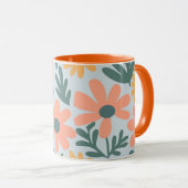 Kinder Niedlich Ladybug Polka dot Daisy Blume Patt Tasse (VorderseiteRechts)