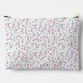 Kinder Niedlich Ladybug Polka dot Daisy Blume Patt Zubehörtasche (Rückseite)