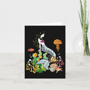 Kinder Niedlich Mermaid Lazy Halloween Kostüm für  Karte