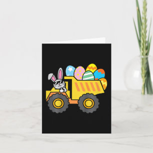 Kinder Niedlich Ostereier LKW Ostern Bunny Boys Ki Karte