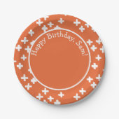 Kinder Niedlich Plus signieren Mathematik Cross Or Pappteller (Vorderseite)