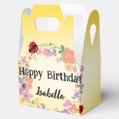 Kinder Niedlich Polka dot Ladybug Frühjahrswoche B Geschenkschachtel (Geöffnet)