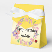 Kinder Niedlich Polka dot Ladybug Frühjahrswoche B Geschenkschachtel (Vorderseite)