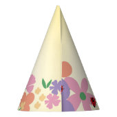 Kinder Niedlich Polka dot Ladybug Frühjahrswoche B Partyhütchen (Rückseite)
