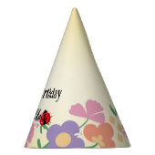 Kinder Niedlich Polka dot Ladybug Frühjahrswoche B Partyhütchen (Rechts)