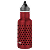 Kinder Niedlich Red Ladybug Polka dot Party Patter Edelstahlflasche (Rechts)