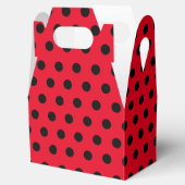 Kinder Niedlich Red Ladybug Polka dot Party Patter Geschenkschachtel (Geöffnet)
