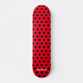 Kinder Niedlich Red Ladybug Polka dot Party Patter Skateboard (Vorne)