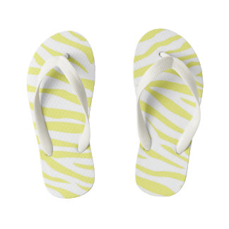 Kinder Niedlich Stilvolle Zebra Stripe Flip Flops Kinderbadesandalen