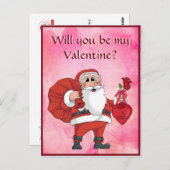 Kinder Niedlich Valentinstag Postkarte (Vorne/Hinten)