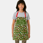 Kinder Niedlich Weihnachtskeks Elf Schürze (Insitu)