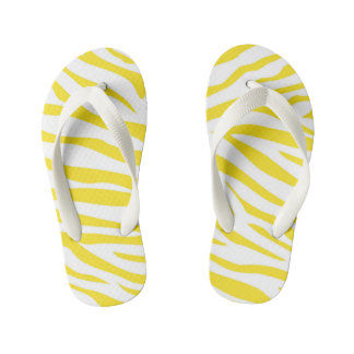 Kinder Niedlich Zebra Stripe Flip Flops Kinderbadesandalen