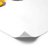 Kinder Niedliche Bauweise Geburtstag Poster (Ecke)