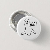 Kinder Niedliche Beängstigende Halloween Bothos Wh Button (Vorne & Hinten)