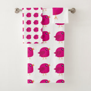 Kinder niedliche Birke Badhandtuch Set