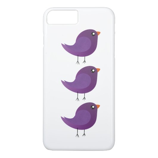 Kinder niedliche Birke Case-Mate iPhone Hülle (Rückseite)