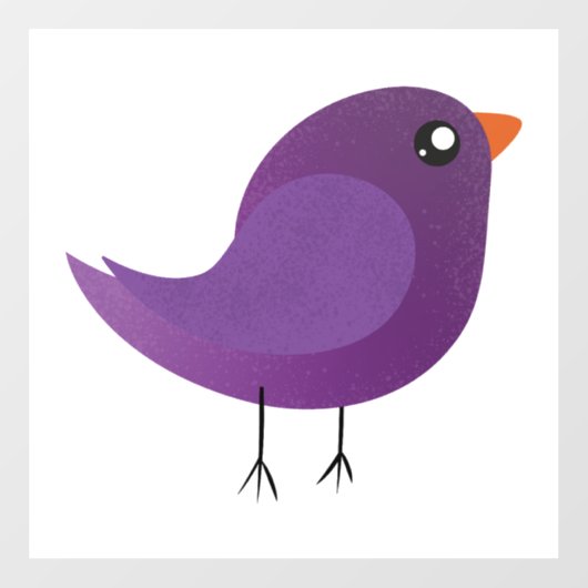 Kinder niedliche Birke Fensteraufkleber (Blatt)