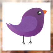 Kinder niedliche Birke Fensteraufkleber (Blatt 2)