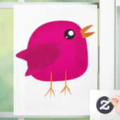 Kinder niedliche Birke Fensteraufkleber (Zuhause)