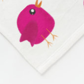 Kinder niedliche Birke Fleecedecke (Ecke)