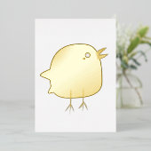 Kinder niedliche Birke Folieneinladung (Stehend vorne)