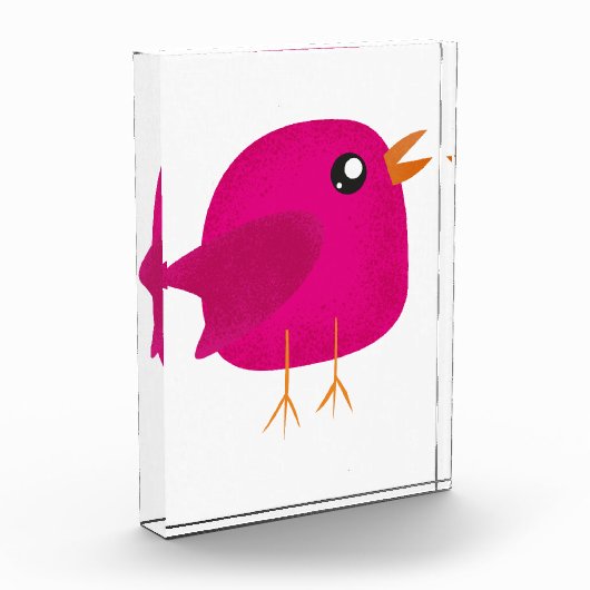 Kinder niedliche Birke Fotoblock (Links)