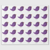 Kinder niedliche Birke Geschenkpapier (Flach)