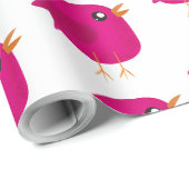 Kinder niedliche Birke Geschenkpapier (Rolleneckpunkt)