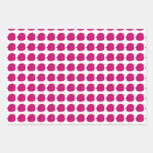 Kinder niedliche Birke Geschenkpapier Set (Vorderseite 2)