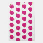 Kinder niedliche Birke Geschirrtuch (Vertikal)