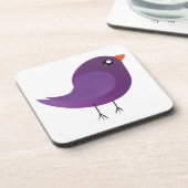 Kinder niedliche Birke Getränkeuntersetzer (Linke Seite)