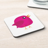 Kinder niedliche Birke Getränkeuntersetzer (Linke Seite)