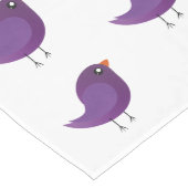 Kinder niedliche Birke Großer Tischläufer (Ecke)