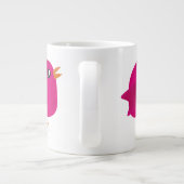 Kinder niedliche Birke Jumbo-Tasse (Rückseite)