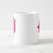 Kinder niedliche Birke Jumbo-Tasse (Vorderseite)
