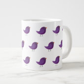 Kinder niedliche Birke Jumbo-Tasse (Vorderseite Rechts)