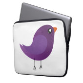 Kinder niedliche Birke Laptopschutzhülle (Vorderseite Links)