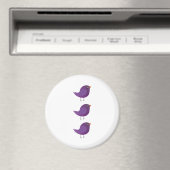 Kinder niedliche Birke Magnet (In Situ (Geschirrspüler))
