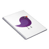 Kinder niedliche Birke Notizblock (Rechte Seite)