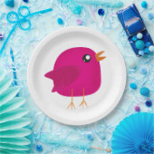 Kinder niedliche Birke Pappteller (Party)