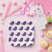 Kinder niedliche Birke Pappteller (Party)