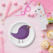 Kinder niedliche Birke Pappteller (Party)