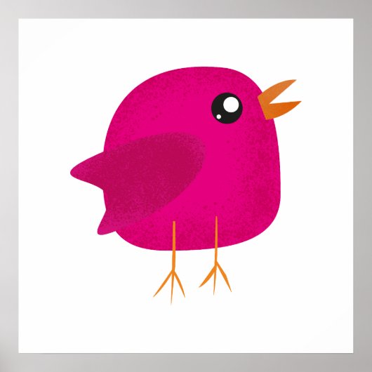 Kinder niedliche Birke Poster (Vorne)