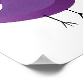 Kinder niedliche Birke Poster (Ecke)